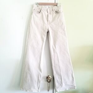 & Others Stories Treasure Cut Wide Leg Denim Pants Size 29/32